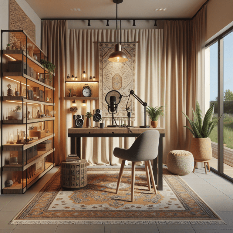 Decoration Ideas for your Home Podcast Studio