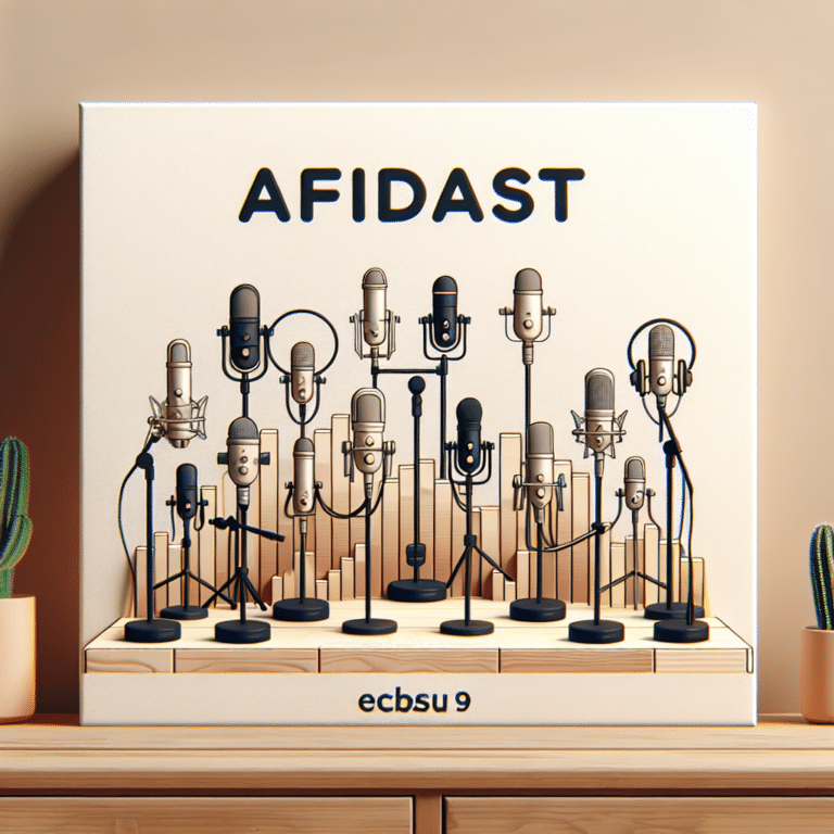 Budget Podcast Mic Stands