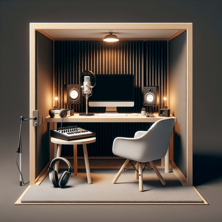 Small Space Home Studio Setup for Podcasters
