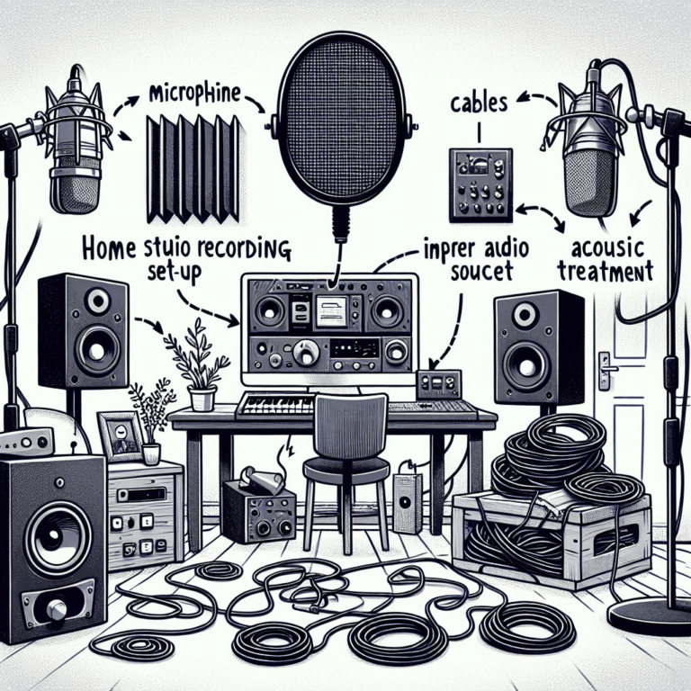 Common Home Studio Recording Mistakes to Avoid