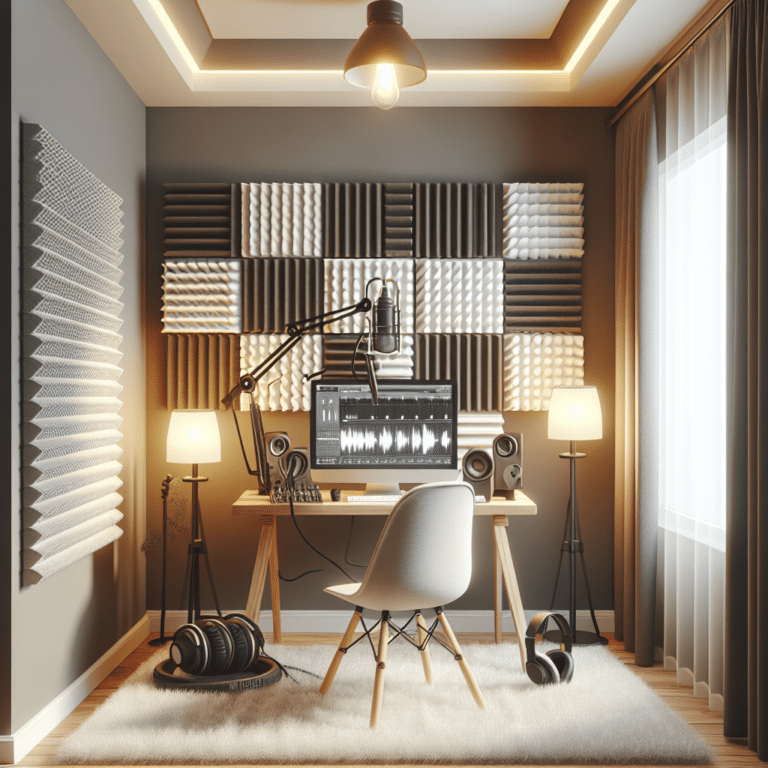 Practical Acoustic Treatment for your Home Podcast Studio