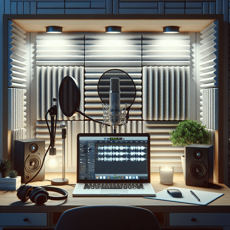 Practical Acoustic Treatment for your Home Podcast Studio