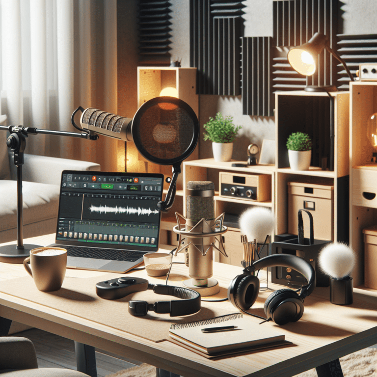 Small Space Home Studio Setup for Podcasters